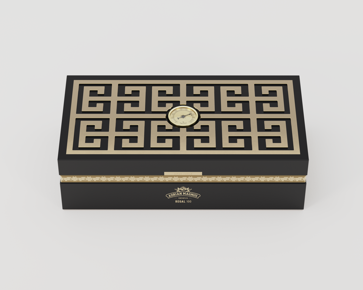 Adrian Magnus Regal 100 Humidor Black/Black