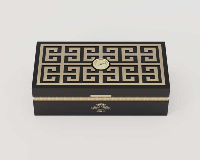 Adrian Magnus Regal 100 Humidor Black/Black